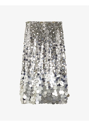 Sequena sequin-embellished mini skirt