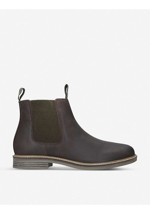Farsley leather Chelsea boots