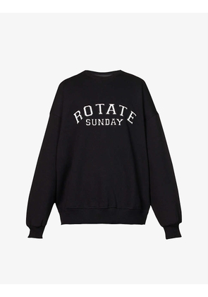 Logo-print organic-cotton sweatshirt