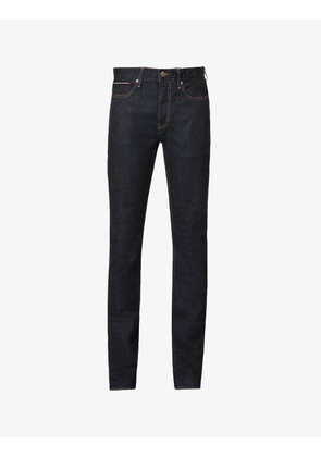 Denton regular-fit straight-leg stretch-denim jeans
