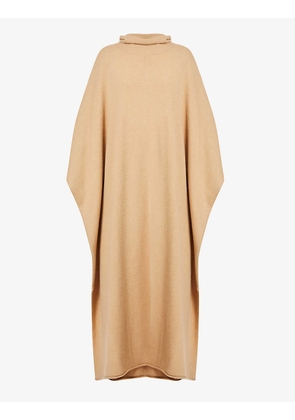 N°245 Oversized Cashmere-Blend Poncho