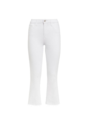 L'Agence Kendra High-Rise Flared Jeans