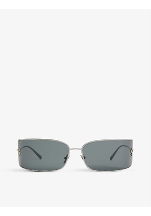 Cavallino steel cylinder-frame sunglasses