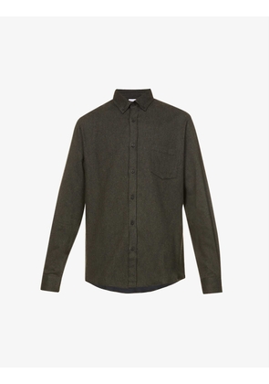Casual pocket-detail cotton shirt