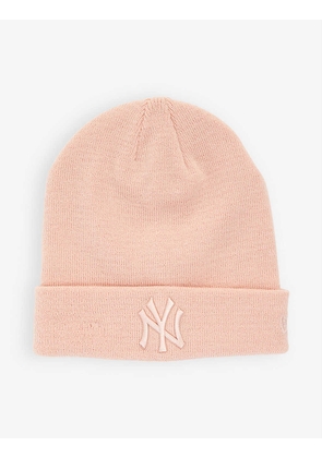 New York Yankees logo-embroidered knitted beanie