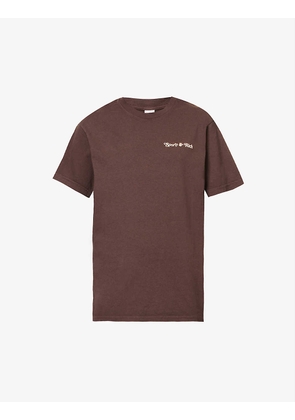 New York brand-print cotton-jersey T-shirt