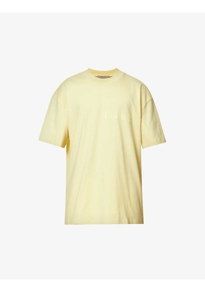 ESSENTIALS brand-appliqué relaxed-fit cotton-jersey T-shirt
