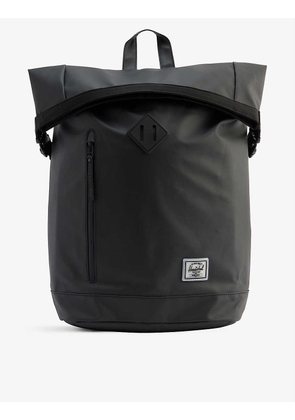 Roll Top recycled-polyester backpack