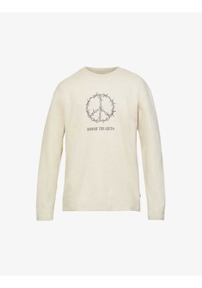 Wire Peace long-sleeved woven T-shirt