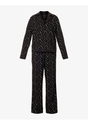 Clara star-print pyjama set