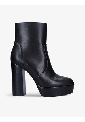 Maren heeled leather ankle boots