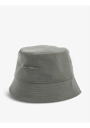 Nobu logo-embossed woven bucket hat