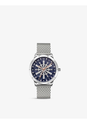 Polar World stainless steel watch