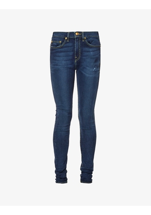 Jack slim-fit mid-rise stretch-cotton-blend jeans