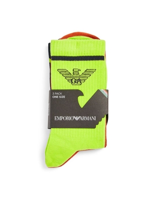 Emporio Armani Sporty Socks (Pack of 3)