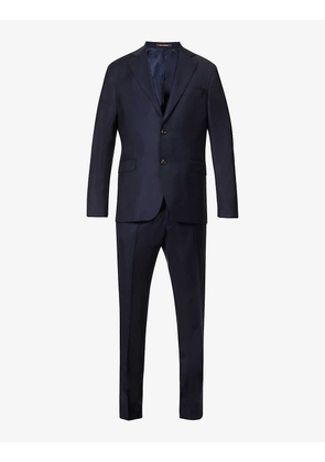 Ego regular-fit single-breasted wool suit