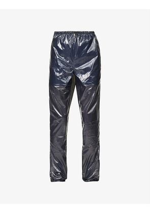 Ultralight zipped-hem tapered regular-fit shell trousers