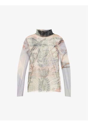 The Wild Things long-sleeved recycled polyester-blend top
