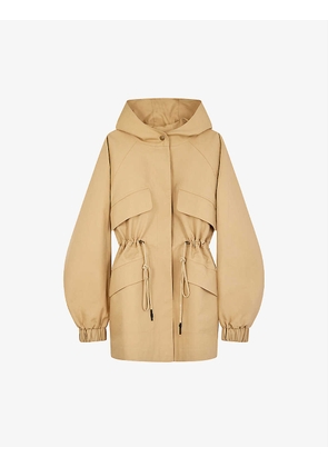 Seattle relaxed-fit cotton hooded parka