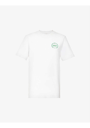 Sporty & Rich x Prince logo-printed cotton-jersey T-shirt