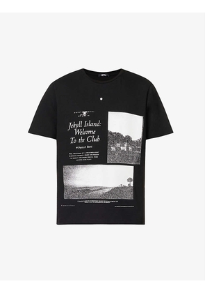Jekyll Island graphic-print cotton-jersey T-shirt