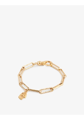 The Token of Love 24ct yellow-gold plated bronze bracelet