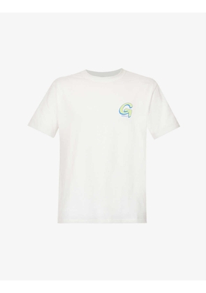 Graphic-print regular-fit cotton T-shirt