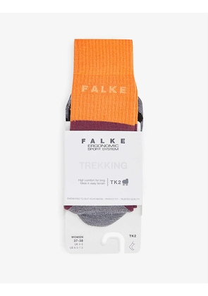 TK2 logo-embroidered stretch-woven socks