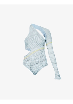 Dina cut-out knitted bodysuit