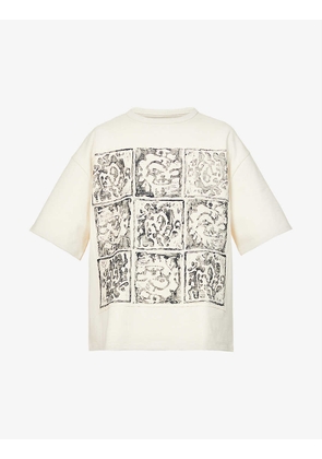 The Shearer graphic-print oversized-fit organic-cotton T-shirt