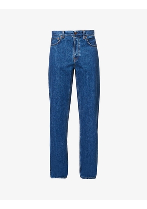 Rad Rufus brand-patch relaxed-fit jeans