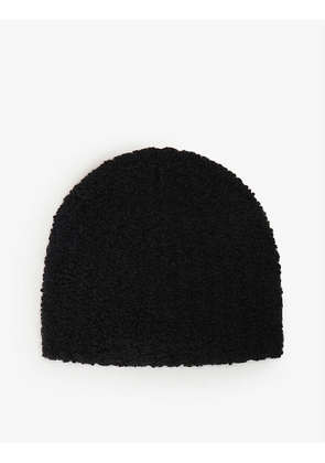 Lutz ribbed cashmere and silk-blend beanie