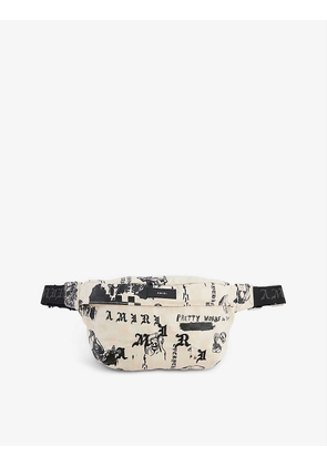 AMIRI x Wes Lang sketch-print woven belt bag