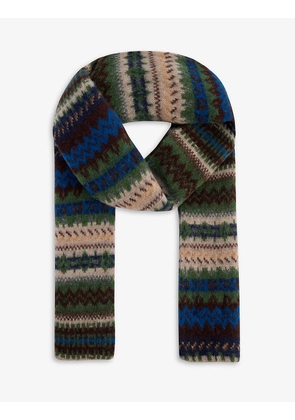 Cosmic Excursions wool scarf