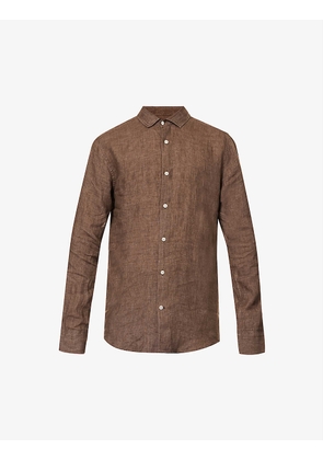 Antonio regular-fit linen shirt