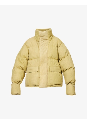PFD V2 funnel-neck woven-down puffer jacket