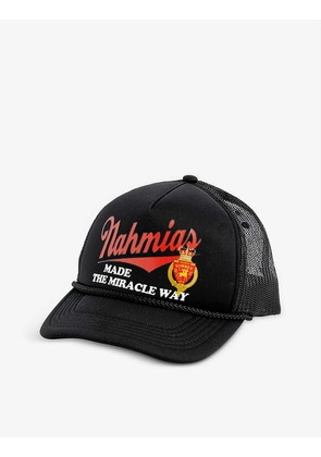 Miracle Way slogan woven baseball cap