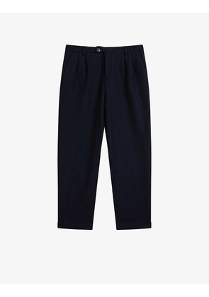 Micker Darnley-fit wide-leg wool trousers