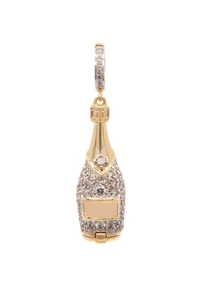 Annoushka Yellow Gold and Diamond Mythology Champagne Bottle Locket Charm