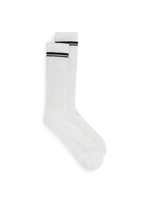 Dolce & Gabbana Cotton-Blend Logo Socks