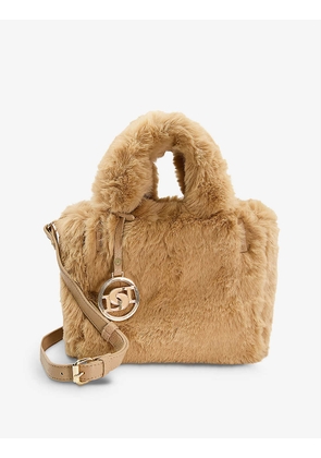 Darcys faux-fur handbag