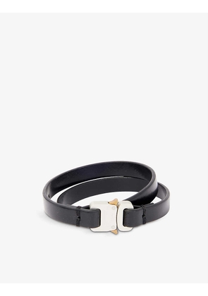 Micro Buckle Cuff leather bracelet