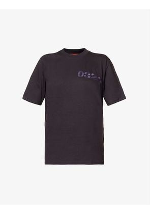 Classic logo-embroidered organic-cotton T-shirt