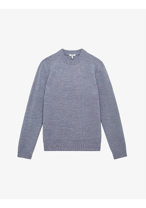 Marcus long-sleeved crewneck knitted jumper