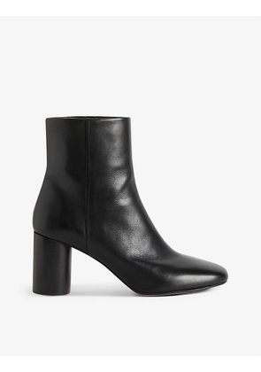 Aprillisse heeled leather ankle boots
