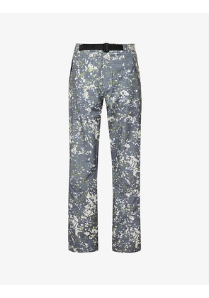 Nephin graphic-print relaxed-fit shell storm trousers