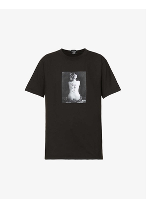 Le Violon graphic-print cotton-jersey T-shirt