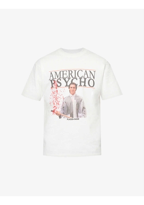 Psycho graphic-print cotton-jersey T-shirt