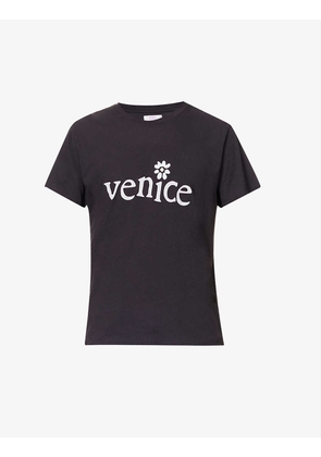 Venice crewneck cotton-jersey T-shirt