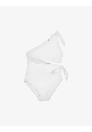 Astile cut-out detail stretch-woven swimsuit